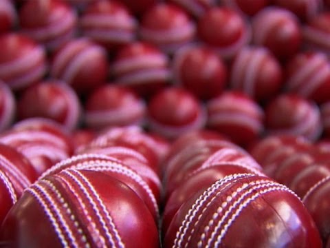 Test Red Leather Ball
